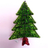 Голяма и обемна коледна елха от гирлянд с надпис Merry Chris | Дом и Градина  - Добрич - image 3