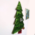 Голяма и обемна коледна елха от гирлянд с надпис Merry Chris | Дом и Градина  - Добрич - image 6