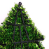 Голяма и обемна коледна елха от гирлянд с надпис Merry Chris | Дом и Градина  - Добрич - image 7