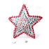 Голяма коледна светеща звезда със 120 многоцветни лед лампич | Дом и Градина  - Добрич - image 11