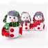 Коледна фигура Снежен човек с шапка шал и ръкавички H16см | Дом и Градина  - Добрич - image 9