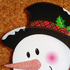 Коледна украса за стена Снежен човек и Дядо Коледа H37см кол | Дом и Градина  - Добрич - image 5
