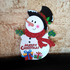 Коледна украса за стена Снежен човек и Дядо Коледа H37см кол | Дом и Градина  - Добрич - image 6