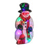 Двулицево светещо пано Снежен човек декорация за стена 43cm | Дом и Градина  - Добрич - image 0