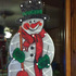 Двулицево светещо пано Снежен човек декорация за стена 43cm | Дом и Градина  - Добрич - image 1