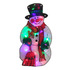 Двулицево светещо пано Снежен човек декорация за стена 43cm | Дом и Градина  - Добрич - image 4
