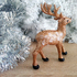 Коледен сувенир брокатено еленче коледна декорация 8х13см | Дом и Градина  - Добрич - image 0