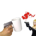 Керамична чаша за чай с дръжка пистолет чаша за подарък за м | Дом и Градина  - Добрич - image 1