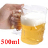 Стъклена халба за бира Череп нестандартна чаша за подарък 50 | Дом и Градина  - Добрич - image 3