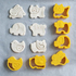 Форми за сладки с релеф животни резци за тесто формички | Дом и Градина  - Добрич - image 0