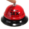 Парти звънец с надпис Ring for Sex забавен подарък за Свети Валентин-Дом и Градина