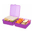 Детска двойна кутия за храна с прегради 1.4L кутия за обяд с | Дом и Градина  - Добрич - image 4