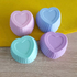 Комплект от 6 броя силиконови форми за мъфини сърца | Дом и Градина  - Добрич - image 3