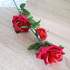 Изкуствена червена роза за декорация роза разцъфнала тройна | Дом и Градина  - Добрич - image 2
