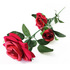 Изкуствена червена роза за декорация роза разцъфнала тройна | Дом и Градина  - Добрич - image 6
