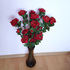Изкуствена червена роза за декорация роза разцъфнала тройна | Дом и Градина  - Добрич - image 7