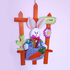 Великденска украса за стена Табелка за врата великденски заек | Дом и Градина  - Добрич - image 5