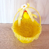 Кошничка с дръжка декорирана с пиле и гнездо яйца | Дом и Градина  - Добрич - image 4
