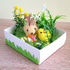 Великденска украса зайче с пиле в градинка | Дом и Градина  - Добрич - image 3