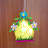 Декоративна светеща къщичка от филц висяща украса за Великде | Дом и Градина  - Добрич - image 7