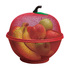 Метална купа с капак за плодове и зеленчуци с форма на ябълк | Дом и Градина  - Добрич - image 10