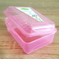 Малка пластмасова кутия за храна прозрачна BPA FREE 450ml-Дом и Градина