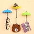 Лепящи закачалки чадърчета 2бр в комплект цветна закачалка ч | Дом и Градина  - Добрич - image 7