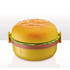 Детска кутия за обяд хамбургер с 3 отделения | Дом и Градина  - Добрич - image 0