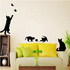 Стикери за стена котки с пеперуди стикер за декорация украса | Дом и Градина  - Добрич - image 1
