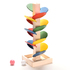 Образователна Детска дървена играчака Монтесори Дърво Пирами | Детски Играчки  - Добрич - image 4