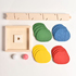 Образователна Детска дървена играчака Монтесори Дърво Пирами | Детски Играчки  - Добрич - image 5