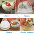 Купа за бързо рязане на зеленчуци за салата купа за измиване | Дом и Градина  - Добрич - image 3