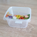 Пластмасова прозрачна кутия с капак за съхранение на храна 5-Дом и Градина
