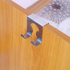 Метална закачалка за вратичка на шкаф с две куки за закачане | Дом и Градина  - Добрич - image 0
