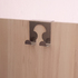 Метална закачалка за вратичка на шкаф с две куки за закачане | Дом и Градина  - Добрич - image 2