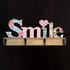 Декоративна дървена закачалка SMILE стенна закачалка с 4 кук | Дом и Градина  - Добрич - image 0