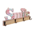 Декоративна дървена закачалка SMILE стенна закачалка с 4 кук | Дом и Градина  - Добрич - image 2