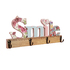 Декоративна дървена закачалка SMILE стенна закачалка с 4 кук | Дом и Градина  - Добрич - image 3