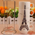 Комплект керамични чаши за кафе на метална стойка Айфелова | Други  - Добрич - image 4