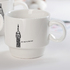Комплект керамични чаши за кафе на метална стойка Айфелова | Други  - Добрич - image 5