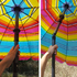 Голям плажен чадър с пречупване 200см диаметър регулираща в | Играчки и Хоби  - Добрич - image 4