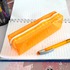 Прозрачен ученически несесер за моливи неонови цветове малък | Други  - Добрич - image 2