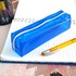 Прозрачен ученически несесер за моливи неонови цветове малък | Други  - Добрич - image 3