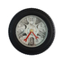 Стенен часовник автомобилна гума безшумен механизъм | Дом и Градина  - Добрич - image 0