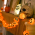 Halloween светещи лампички тиквени фенери Хелоуин гирлянд де | Аксесоари  - Добрич - image 2