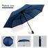 Сгъваем автоматичен чадър за дъжд двоен автомат едноцветен 9 | Други  - Добрич - image 3