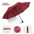 Сгъваем автоматичен чадър за дъжд двоен автомат едноцветен 9 | Други  - Добрич - image 7
