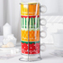 Цветни чаши за кафе или чай на стойка с принт плодове | Дом и Градина  - Добрич - image 0