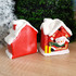 Светеща керамична къщичка с Дядо Коледа и Снежко светеща кол | Други  - Добрич - image 1