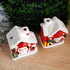 Светеща керамична къщичка с Дядо Коледа и Снежко светеща кол | Други  - Добрич - image 2